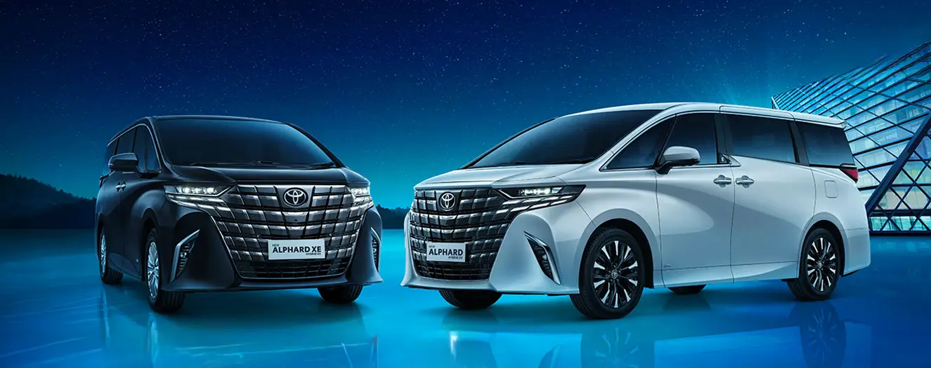 slide Alphard XE Hybrid EV