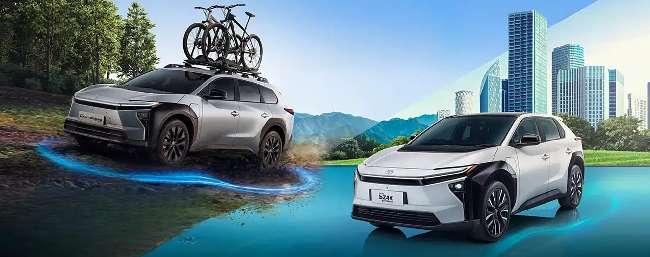 slide bZ4X Touring Battery EV