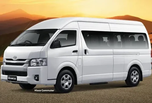Toyota Probolinggo Hiace Commuter Front