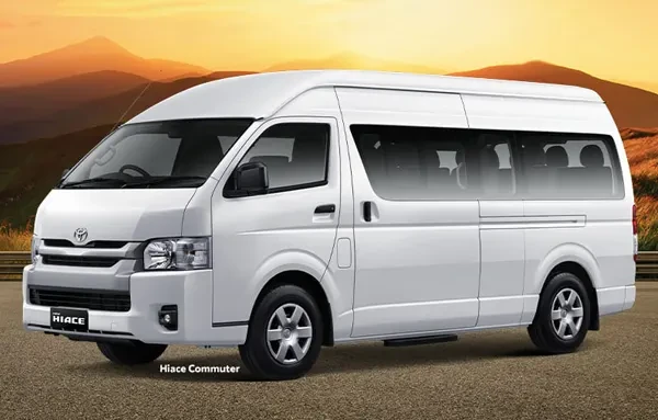 Toyota Probolinggo Hiace Commuter Front