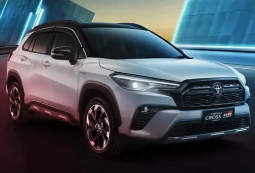 Toyota Probolinggo Corolla Cross HEV GR Sport Front