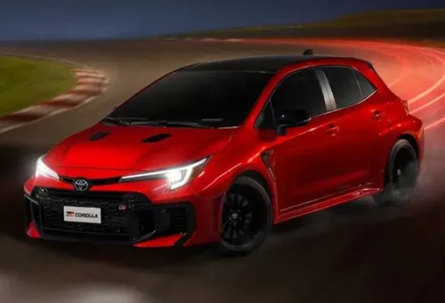 front New GR Corolla