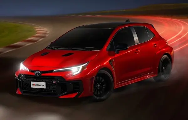 front New GR Corolla