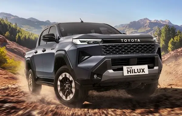 front New Hilux D Cab