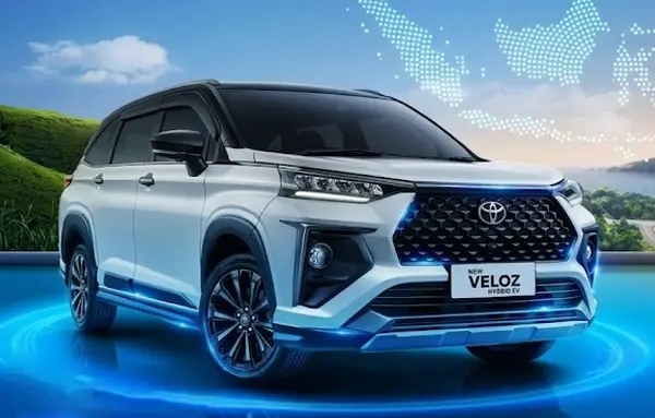 front New Veloz Hybrid EV