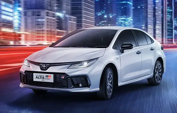 front New Corolla Altis Hybrid EV GR Sport
