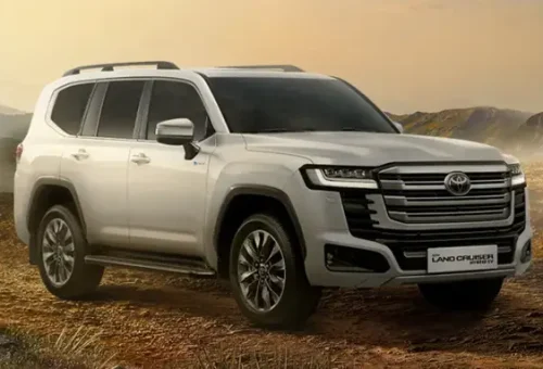 front New Land Cruiser Hybrid EV