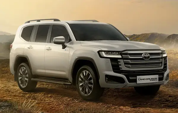 front New Land Cruiser Hybrid EV